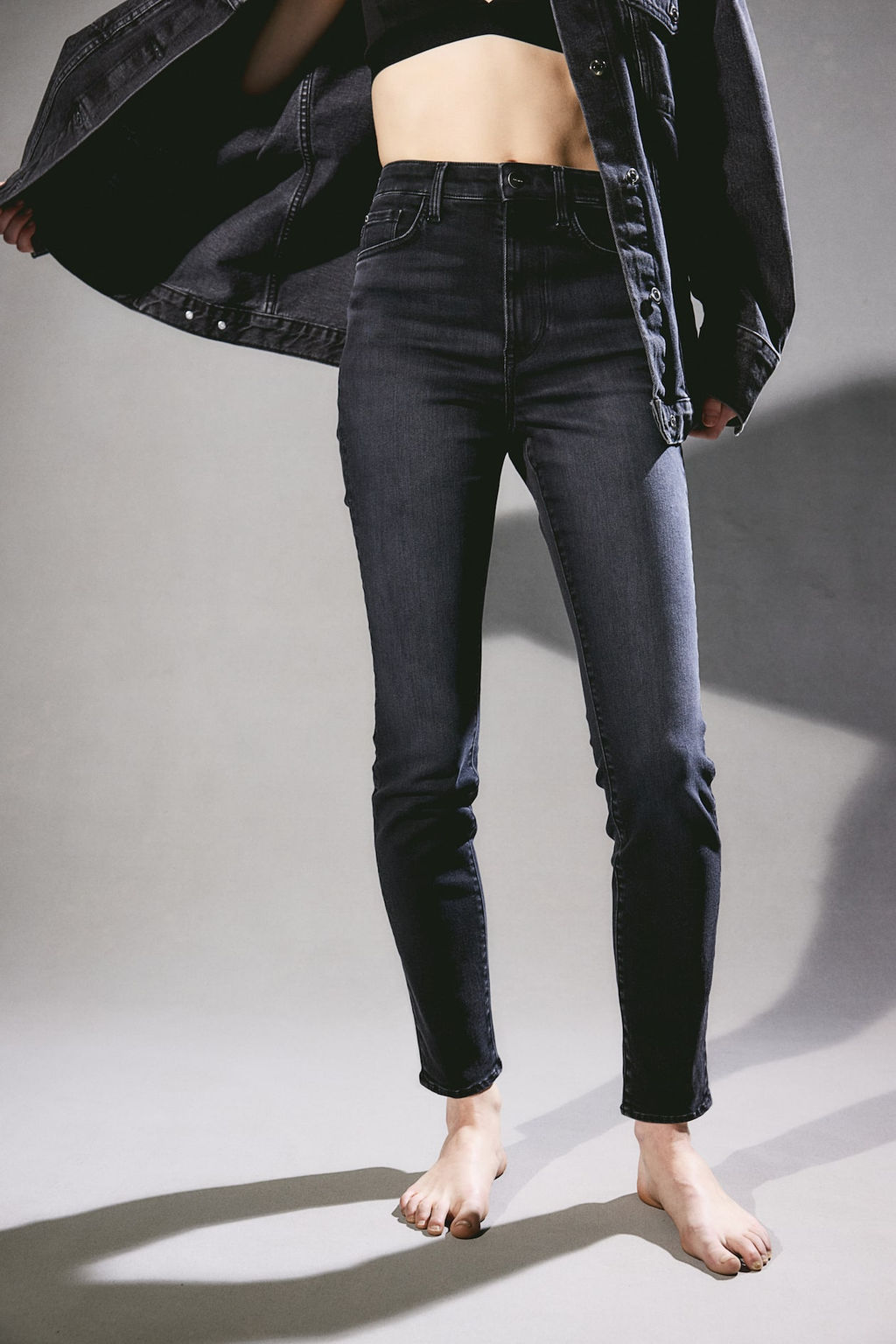 True To You Skinny Ultra High Ankle Jeans - H&m фото 2