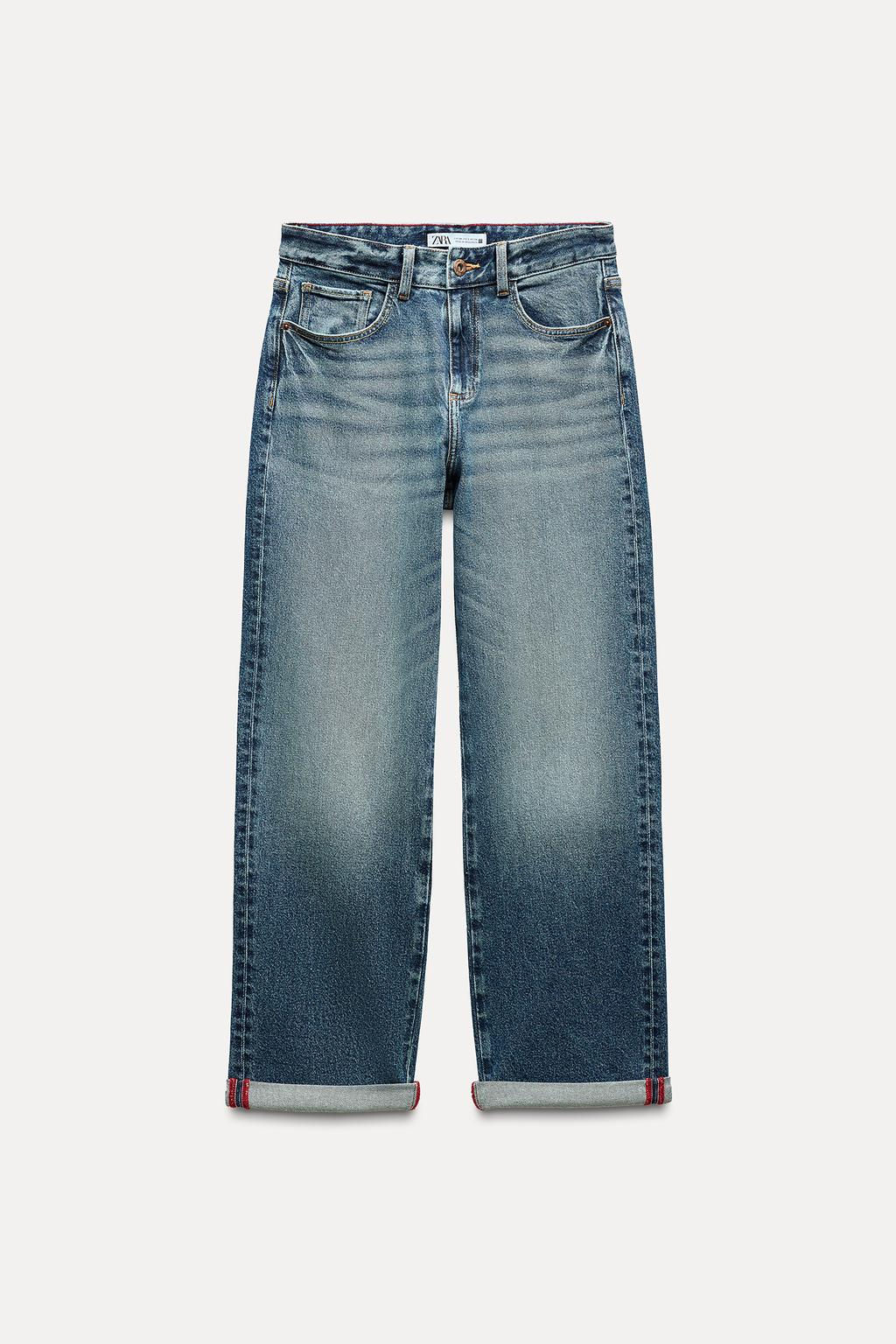 Z1975 RELAXED FIT HIGH-WAIST JEANS - Zara фото 7