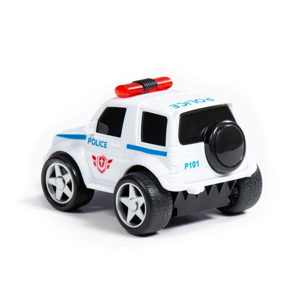 Крутой Вираж, автомобиль-полиция инерционный (в пакете) - Полесье фото 17