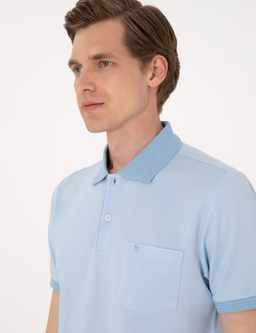 A__k Mavi Regular Fit Ti__rt