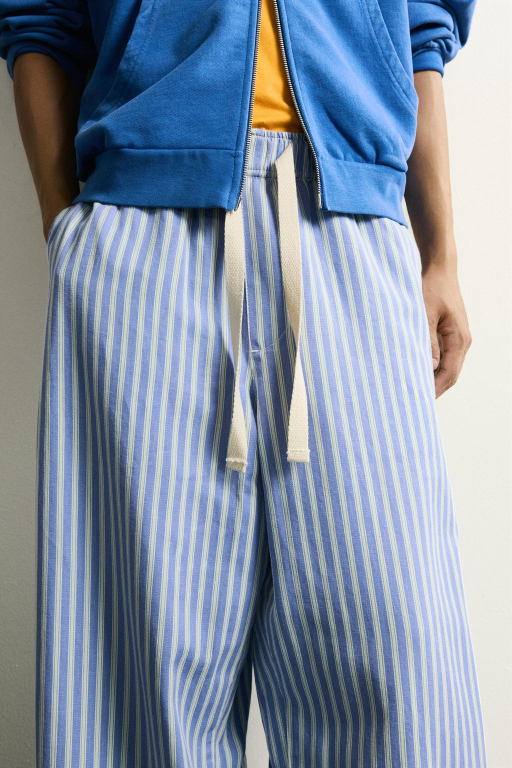 PANTAL?N BAGGY FIT RAYAS / Rayas - Zara фото 5