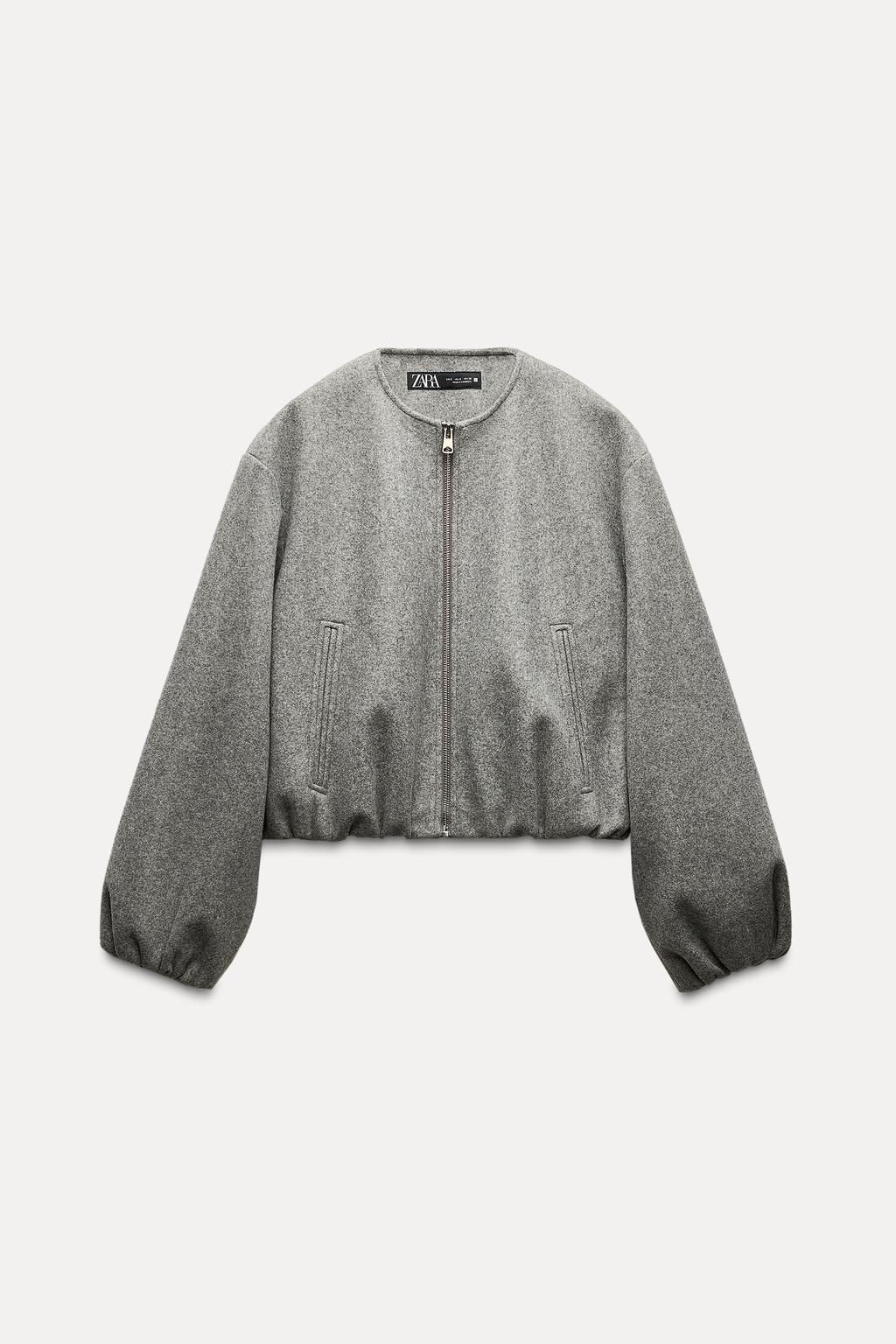 SOFT BOMBER JACKET - Zara фото 14