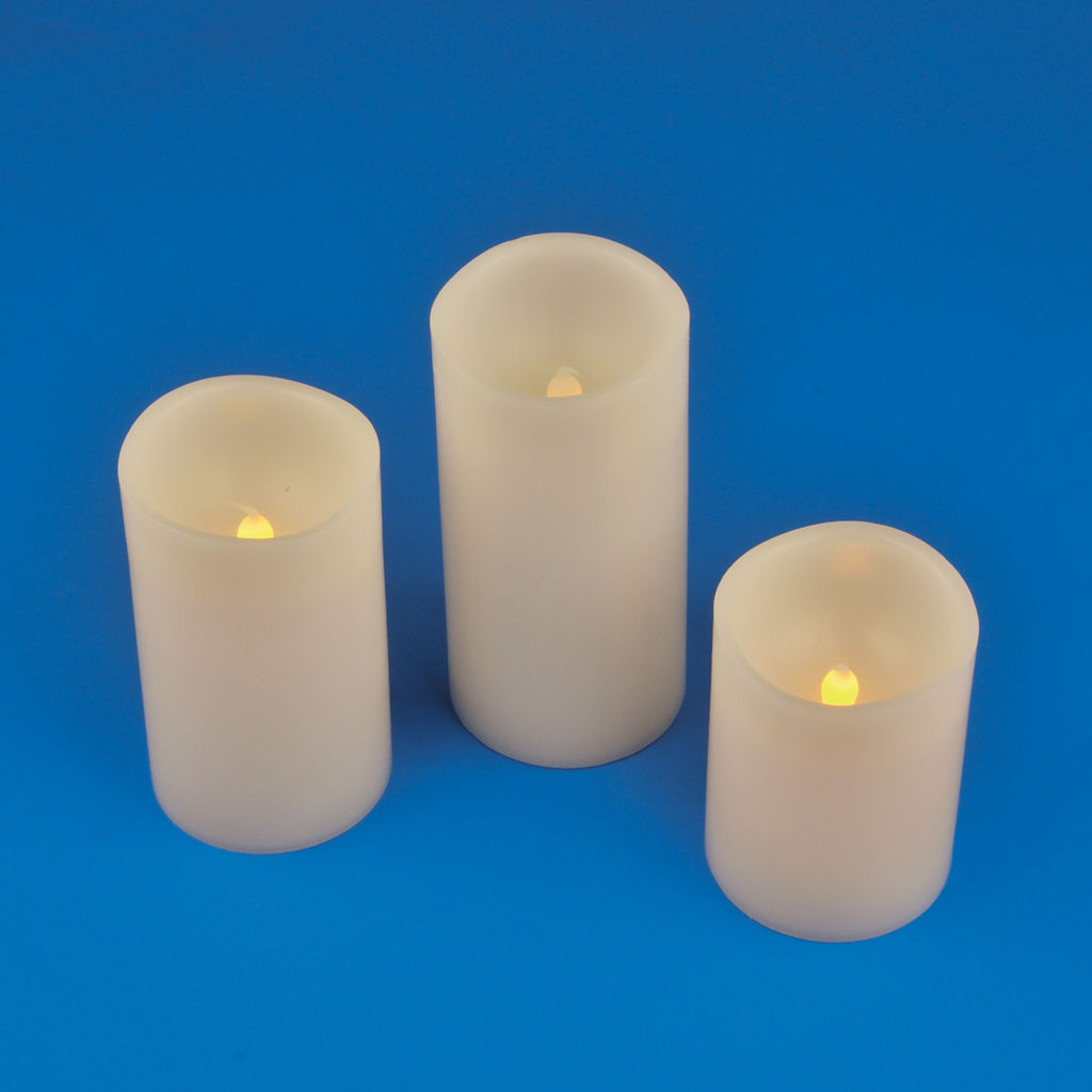 ULD-F050 WARM WHITE CANDLE SET3 Фигура светодиодная Свеча на батарейках 2АА (не в/к), в составе набора из 3 штук. 1 светодиод. Теплый белый свет. TM Uniel - Volpe фото 14