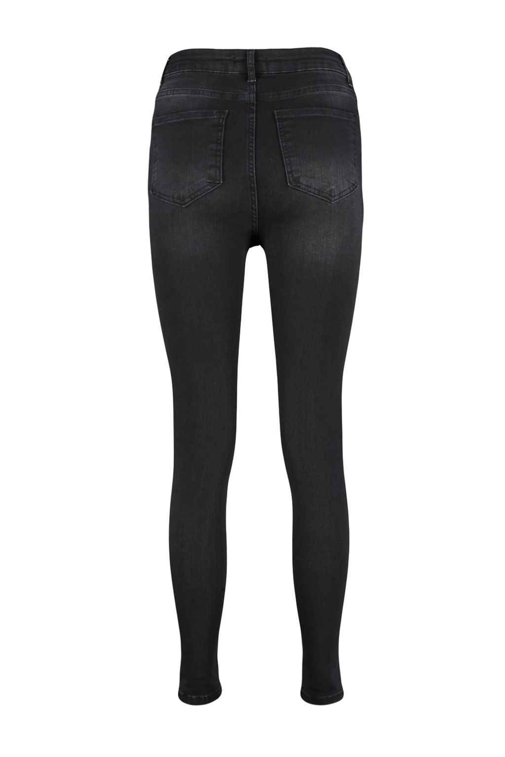 TRENDYOLMILLA Siyah Incelten Etki Super Yuksek Bel Skinny Jeans TWOSS23JE00080  фото 23