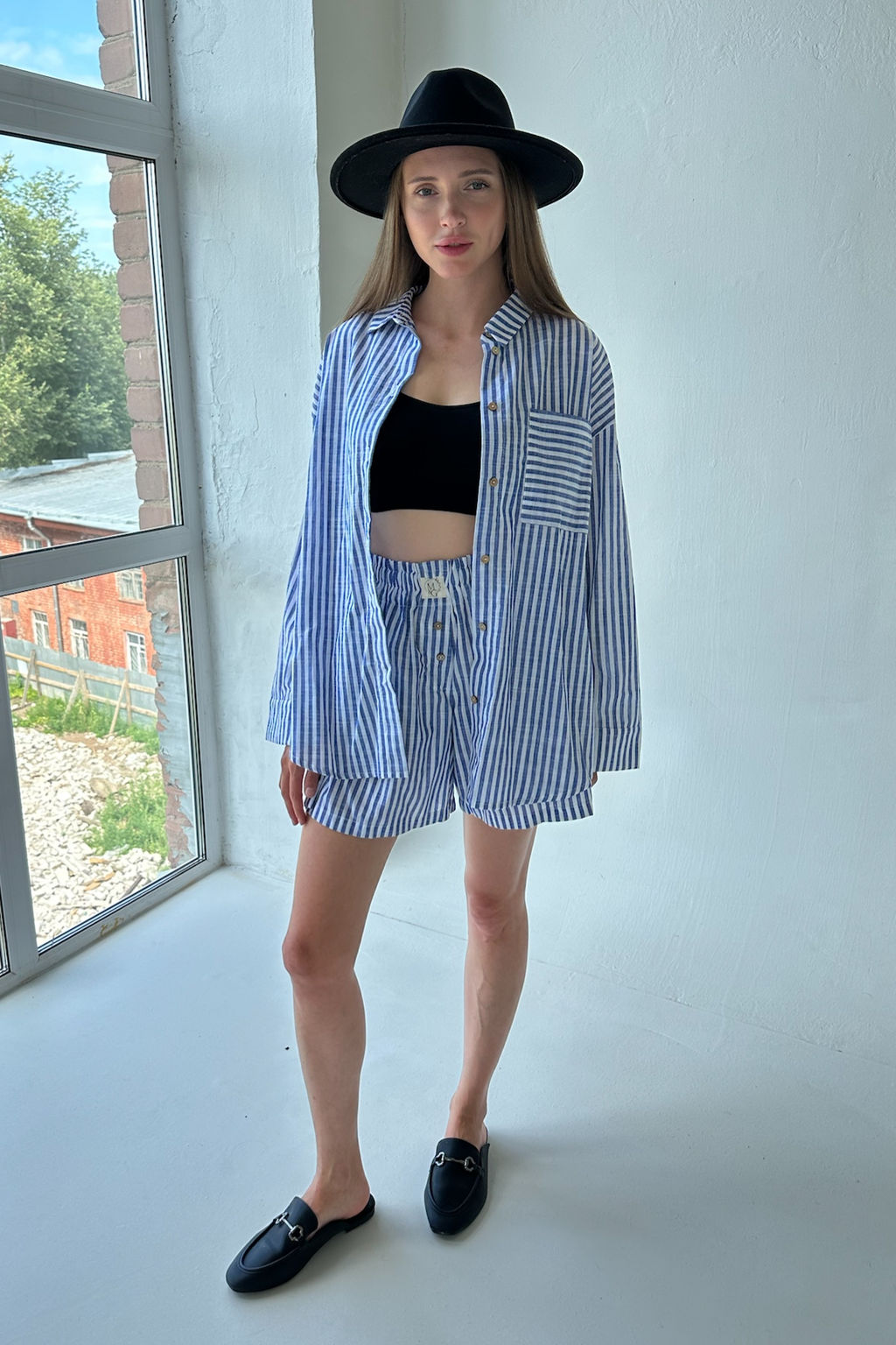 Костюм SET003/16/Белый, голубой - M&G all natural фото 2