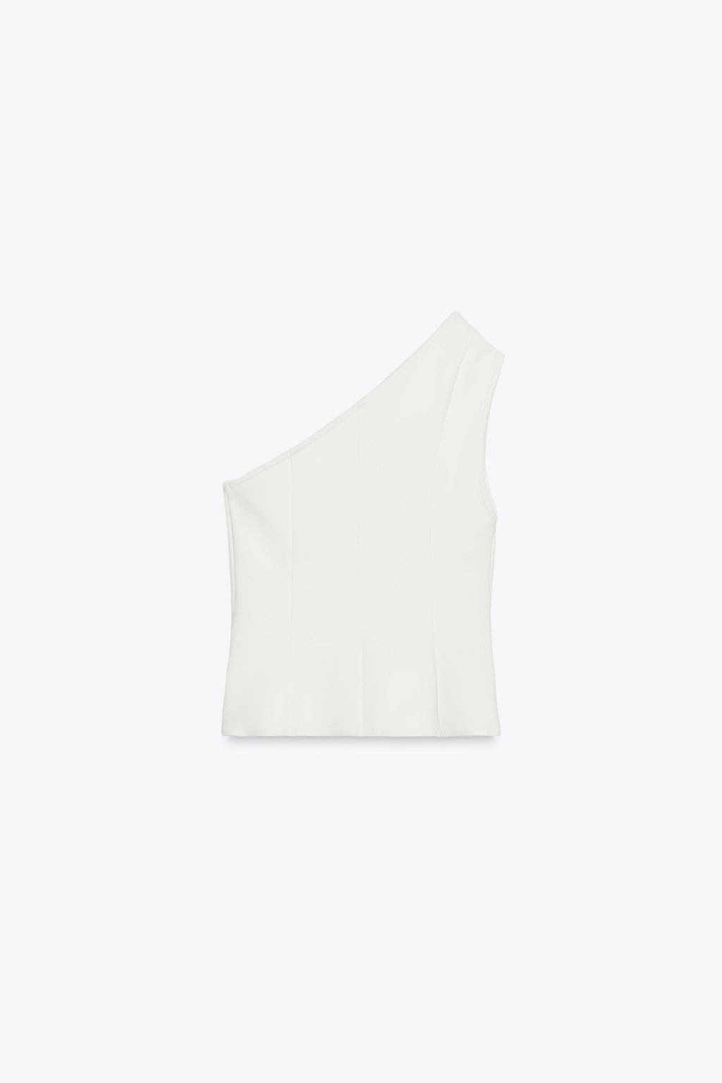 ASYMMETRIC INTERLOCK TOP WAISTCOAT - Zara фото 7
