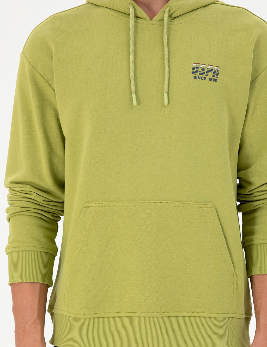 Мужской фисташково-зеленый свитшот Неожиданная скидка в корзине - U.s. polo assn фото 6