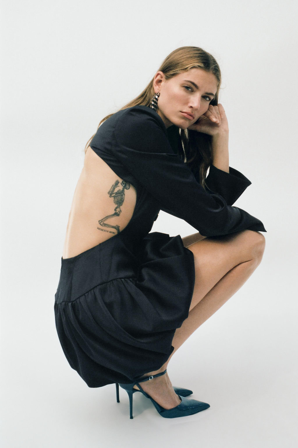 PUFFBALL MINI DRESS - Zara фото 8