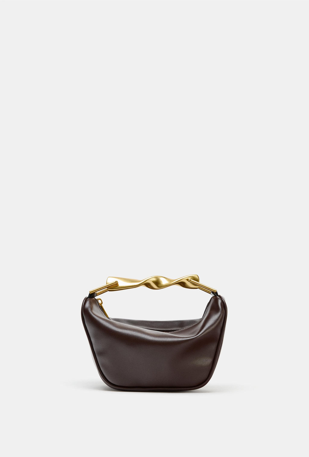 MINI BAG WITH METAL HANDLE - Zara фото 3