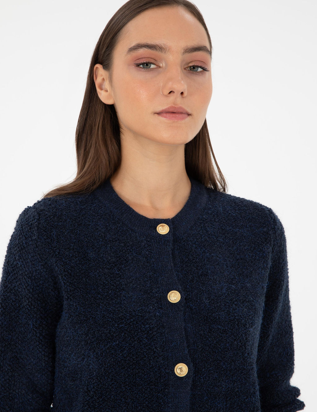 Lacivert Slim Fit Triko H_rka - Pierre cardin фото 2