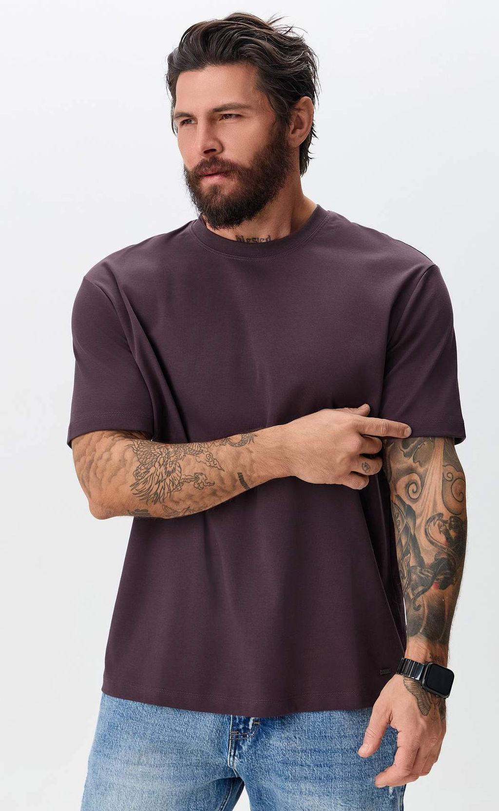 Футболка P611-06-768 bordo - Primm фото 3