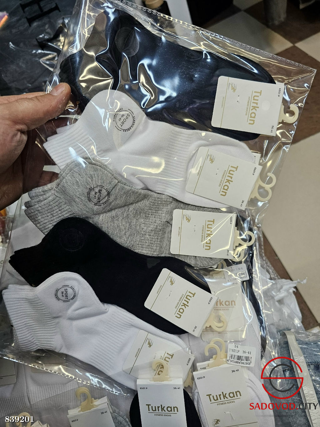 Носки женские из хлопка - Bruno фото 2