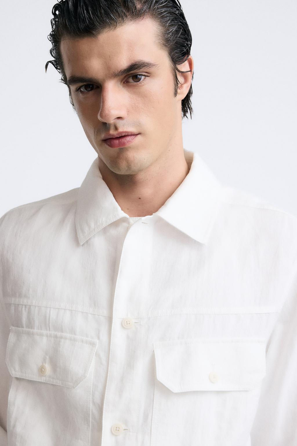 100% HEMP JACKET - Zara фото 5