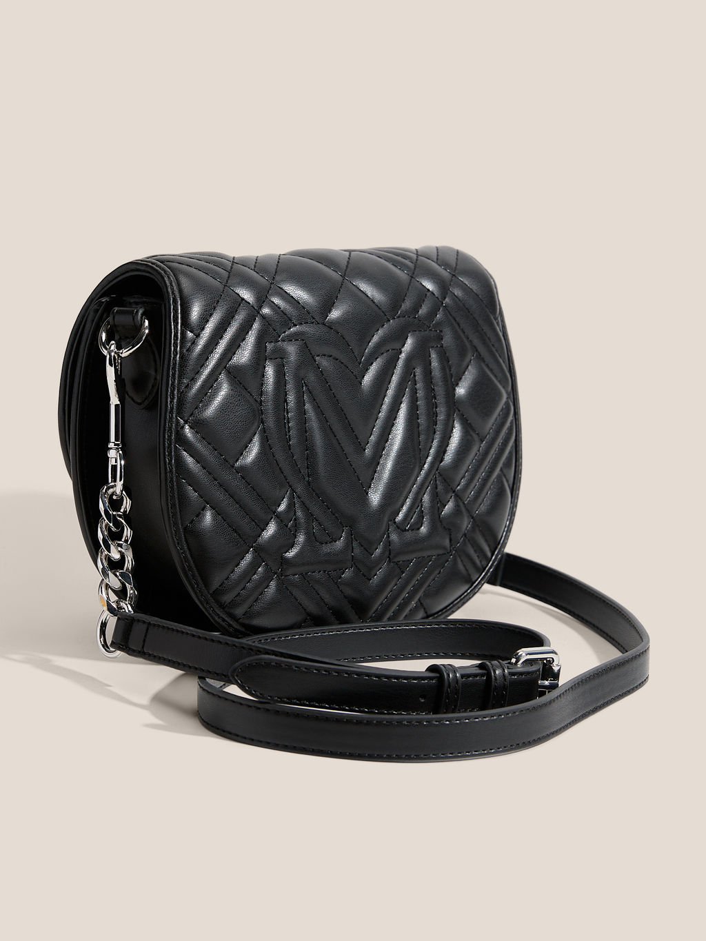 Кросс-боди LOVE MOSCHINO QUILTED BAG Артикул 4623935, черный  фото 4