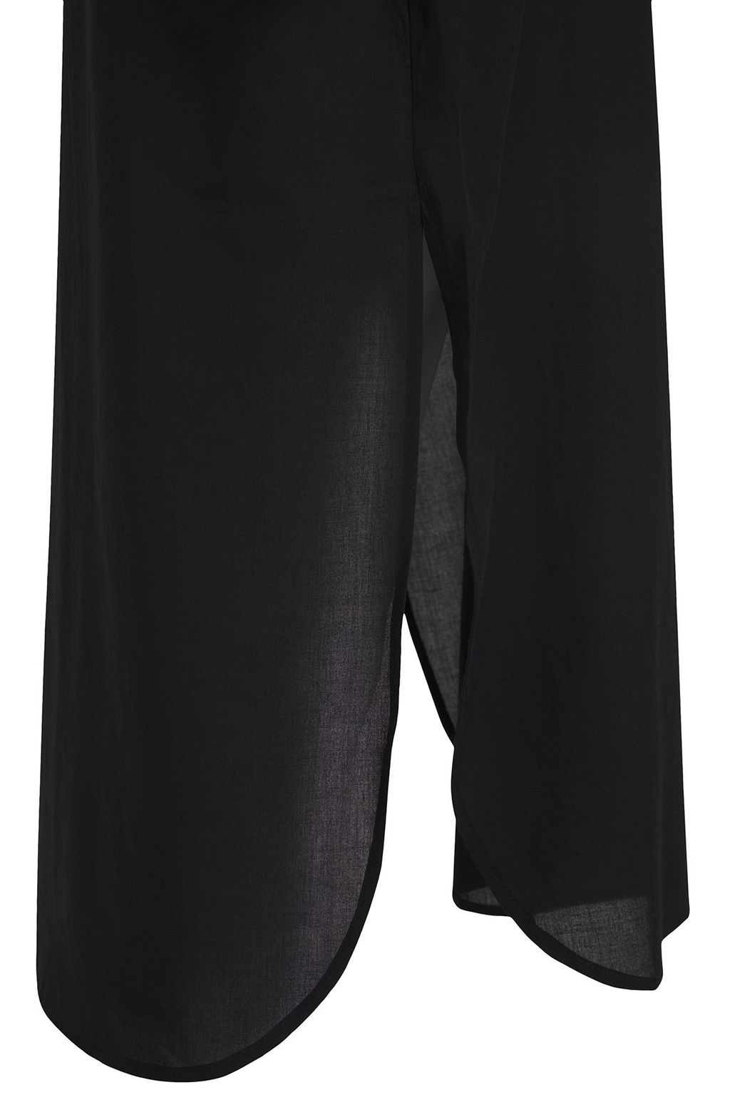 TRENDYOLMILLA Cicek Desenli Midi Dokuma %100 Pamuk Y?rtmacl? Plaj Elbisesi TBESS25EL00050  фото 11