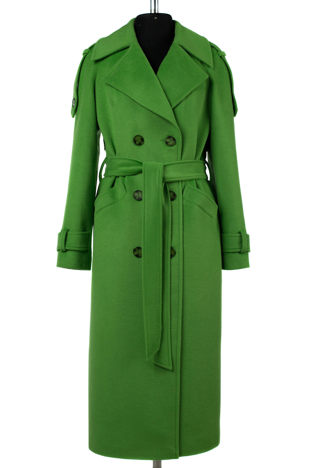 01-11366 Пальто женское демисезонное (пояс)