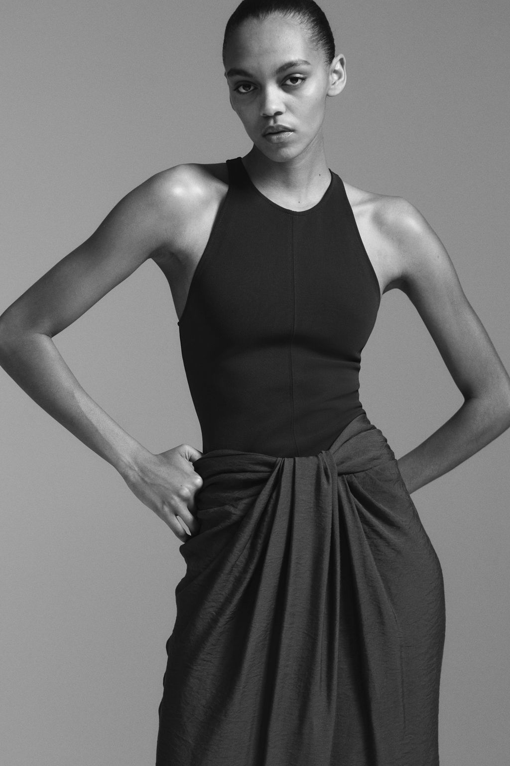 Falda con detalle girado - H&m фото 4