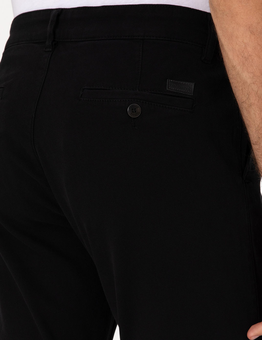 Siyah Slim Fit Kanvas Pantolon - Cacharel фото 6