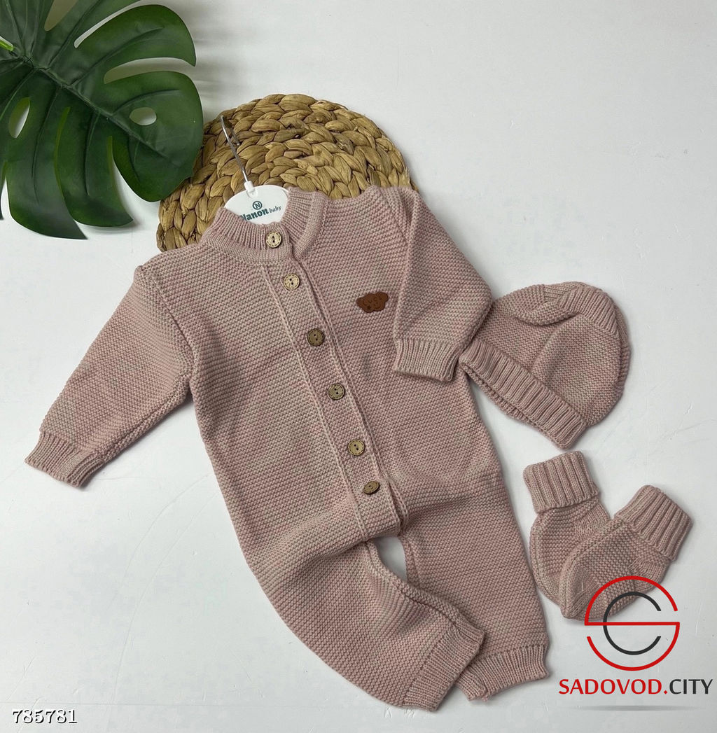 Костюм для малышей вязанный тройка - Bruno фото 8