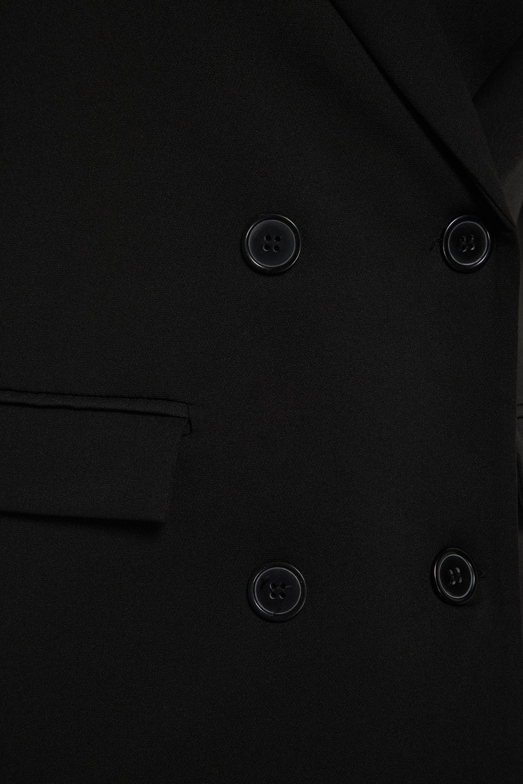 Antrasit Regular Astarl? Dugme Detayl? Dokuma Blazer Ceket TWOAW21CE0264