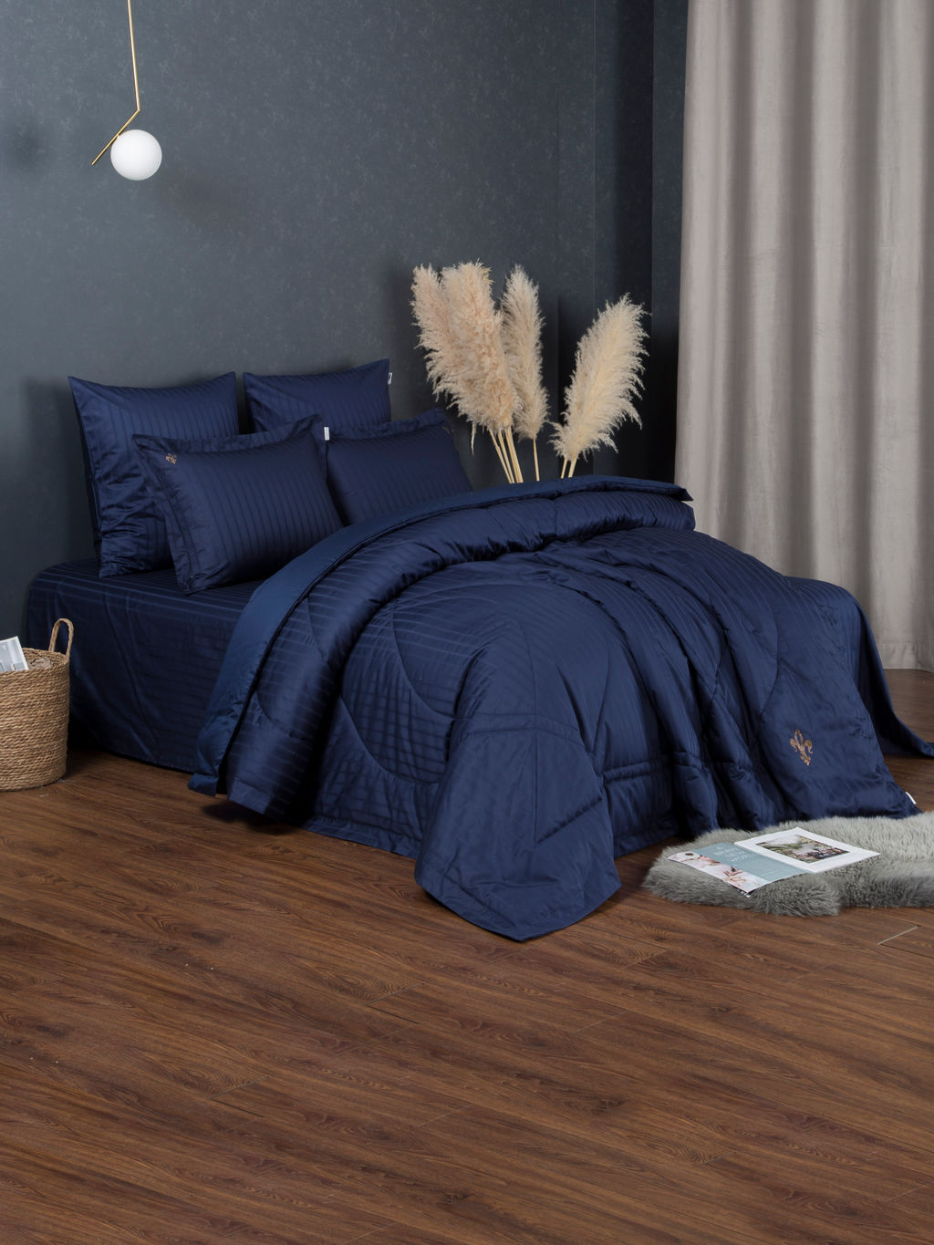 Stripe Le-Man (индиго) Egypt Cotton комплект - Kazanov.a. фото 2