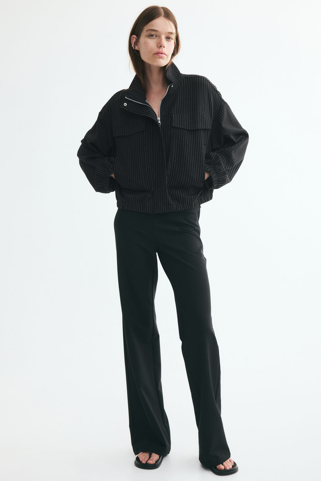 Chaqueta de punto con cuello chimenea - H&m фото 3