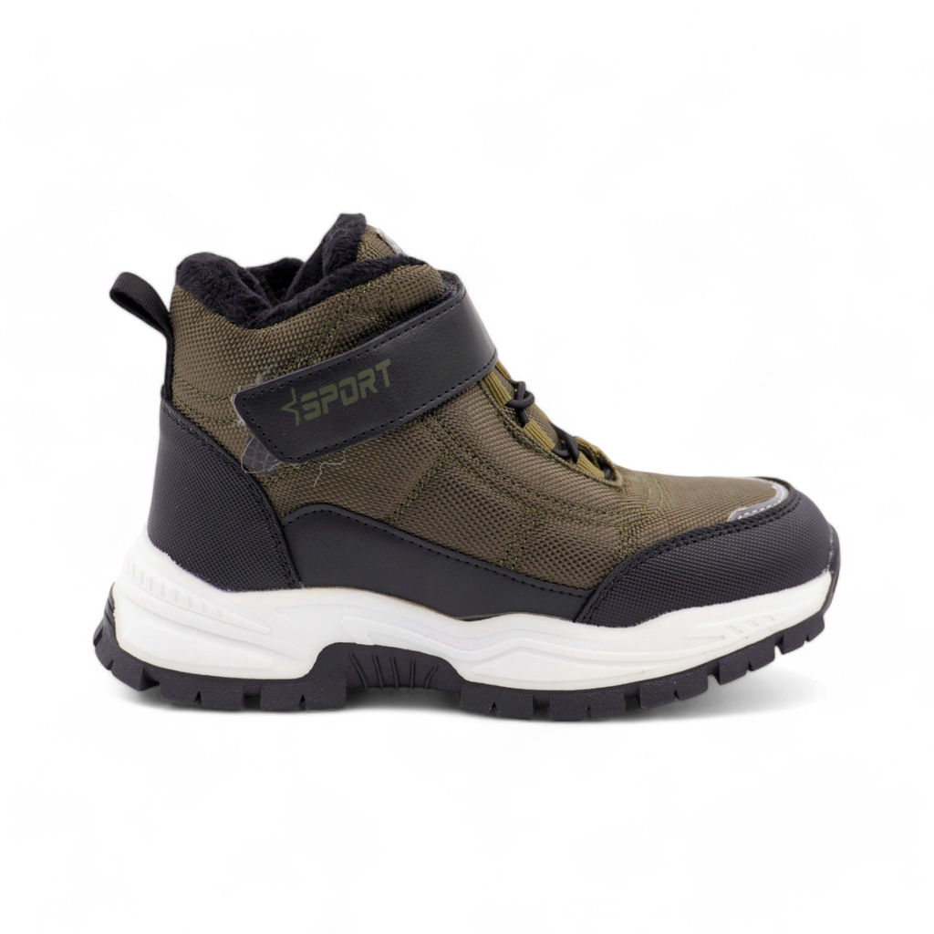 Ботинки А7715-9 зеленые - BONCY фото 2