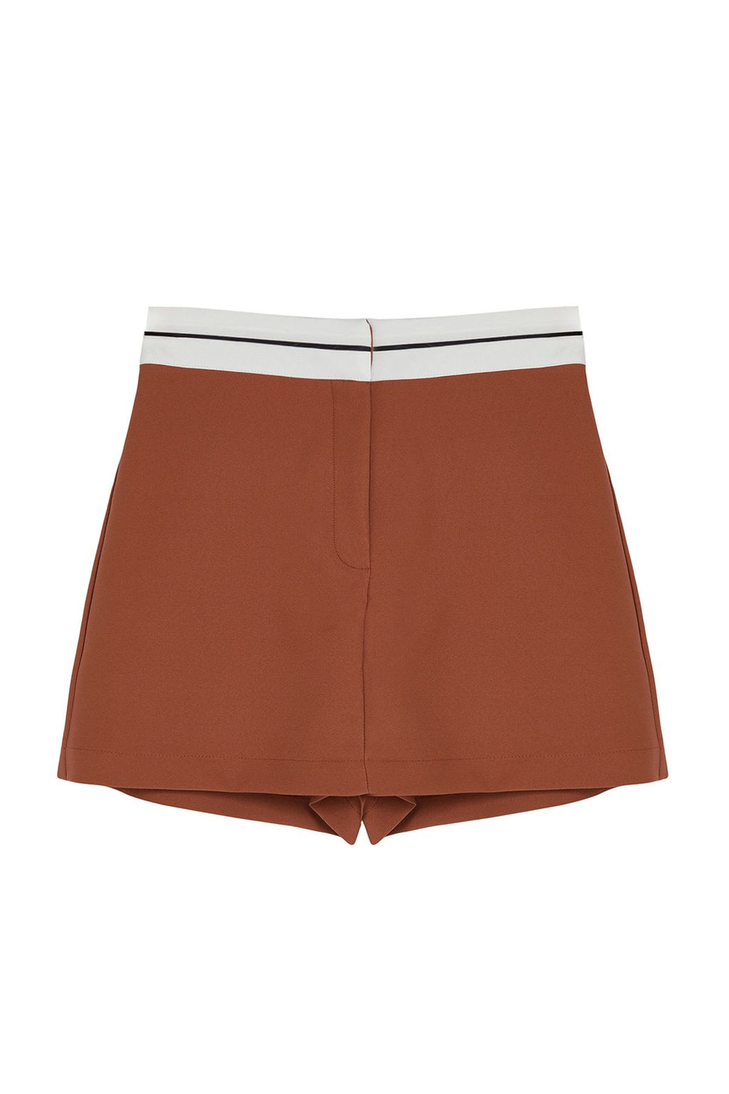 TRENDYOLMILLA Siyah Bel Detayl? Dokuma Sort Etek TWOAW24SR00009  фото 13
