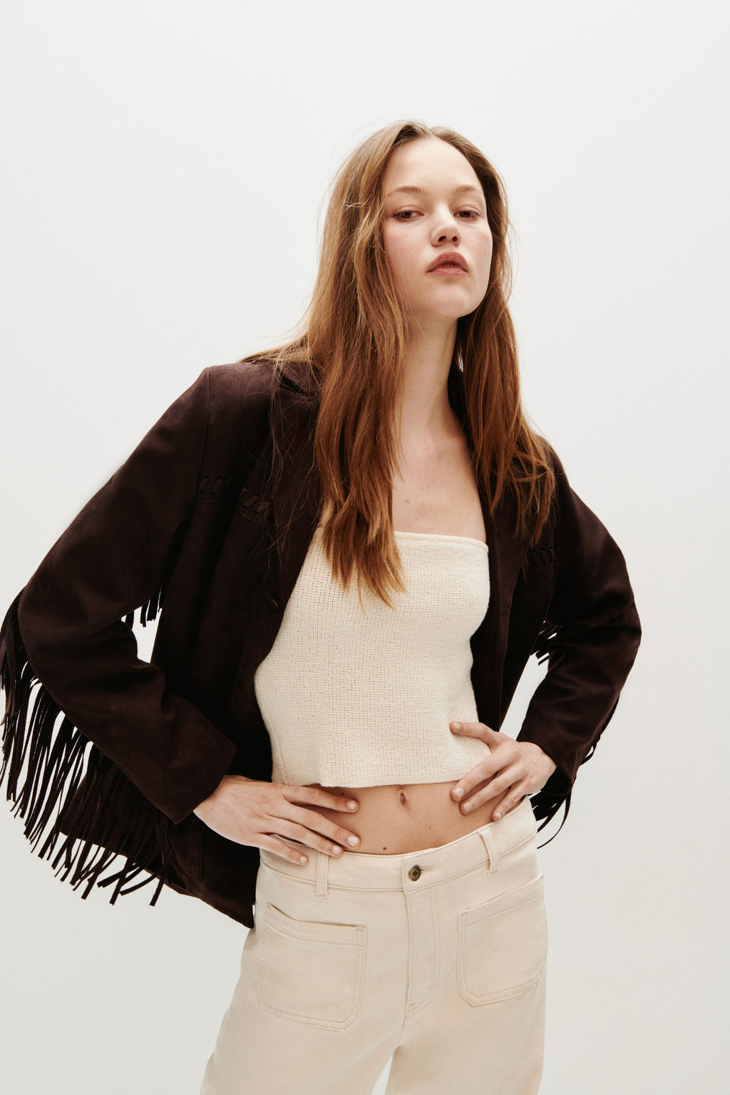 Blazer con flecos - H&m фото 5