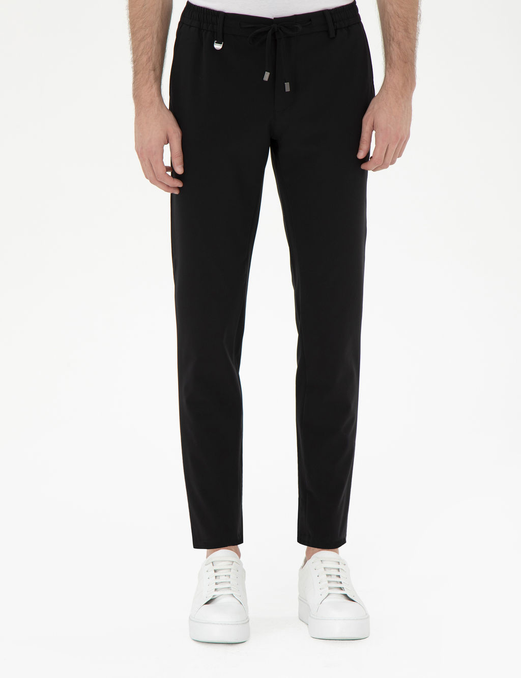 Siyah Klasik Jogger Pantolon