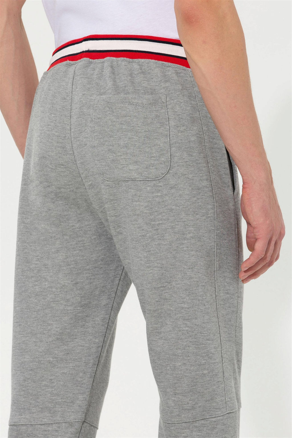 U. S. Polo Assn / Мужские серые меланжевые спортивные штаны - U.s. polo assn фото 15