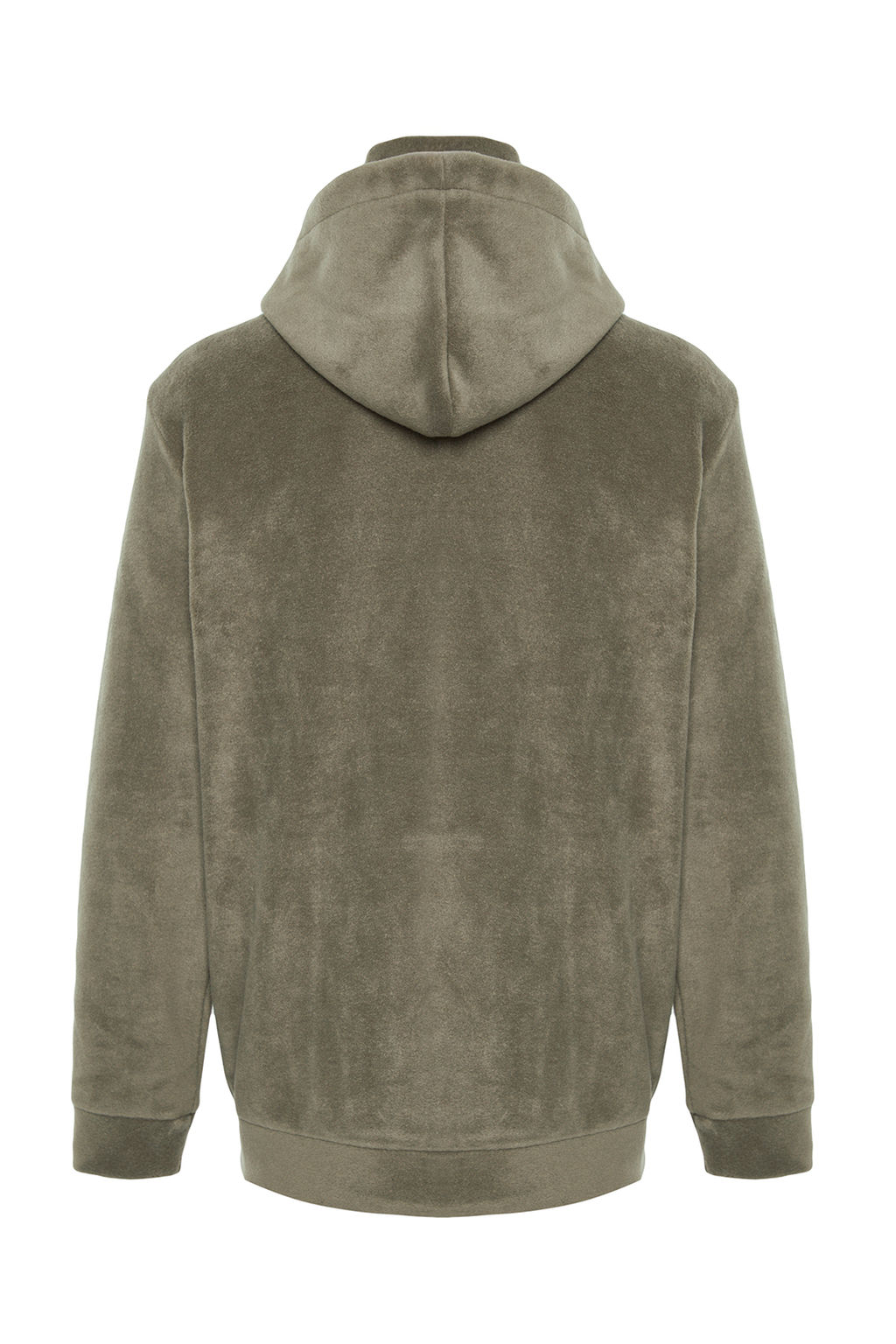 TRENDYOL MAN Premium Antrasit Oversize/Normal Kesim Bask?l? Anti-pilling Polar Sweatshirt TMNAW24SW00122 - Trendyolmilla фото 24