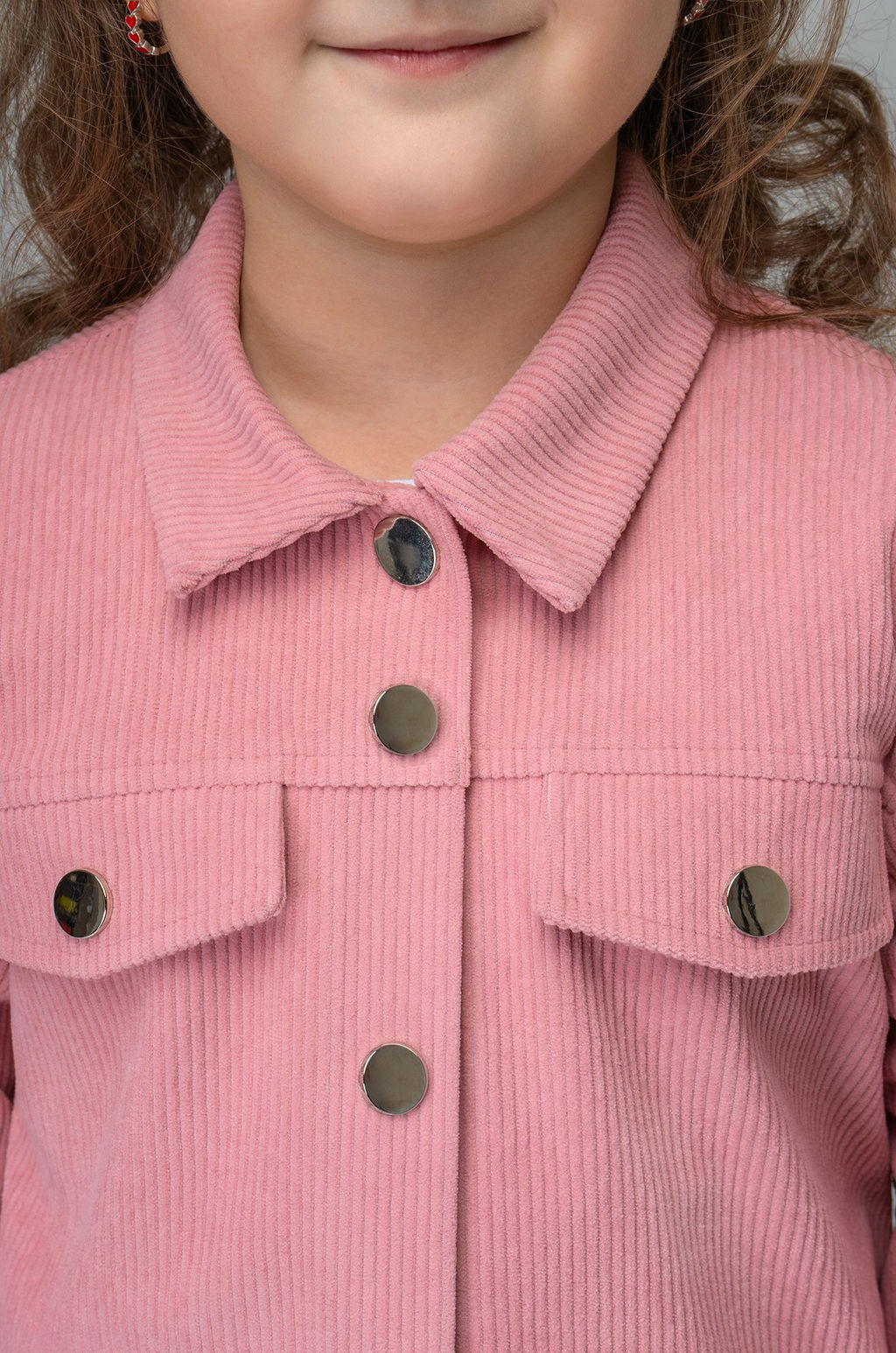 Вельветовый костюм для девочки Happyfox