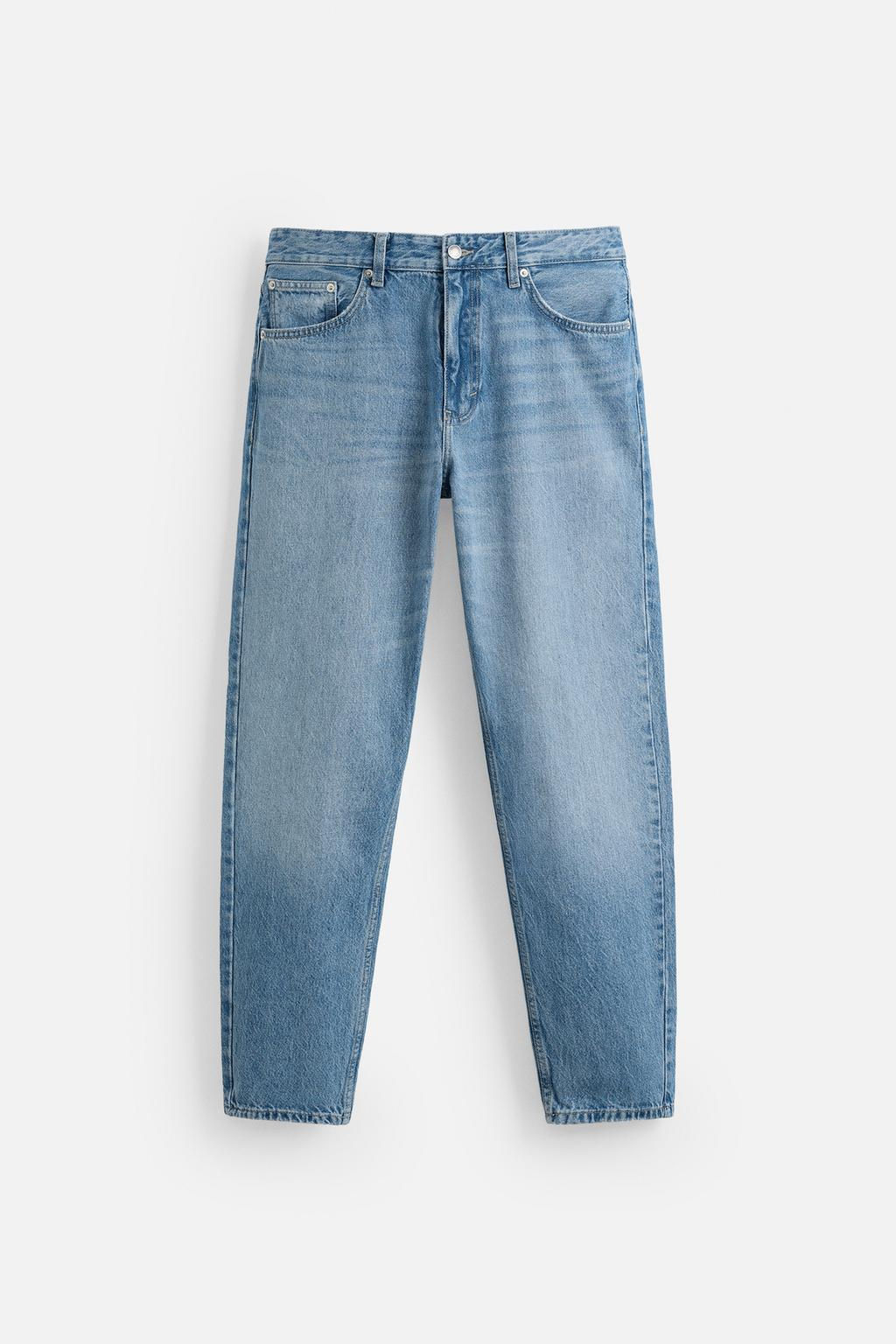 SLIM FIT TAPERED JEANS - Zara фото 34