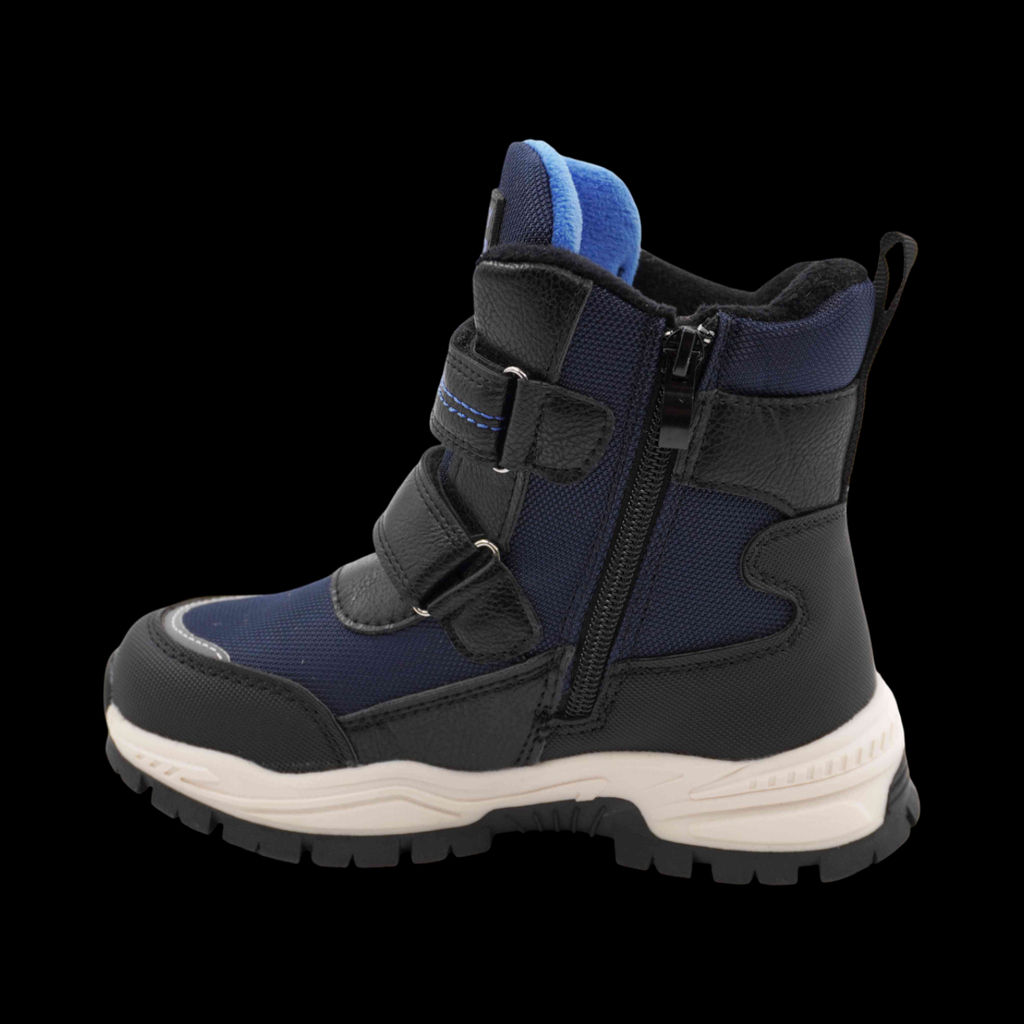 Ботинки мембранные на меху А6672-2 синие - BONCY фото 4