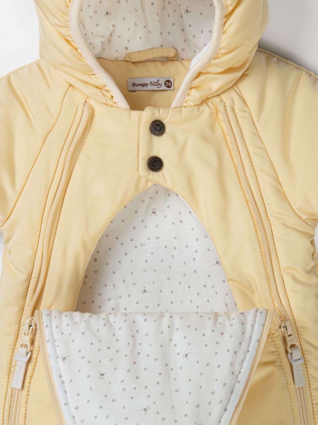 Комбинезон демисезонный с закрытой ножкой Нарцисс 0+ - Bungly фото 3