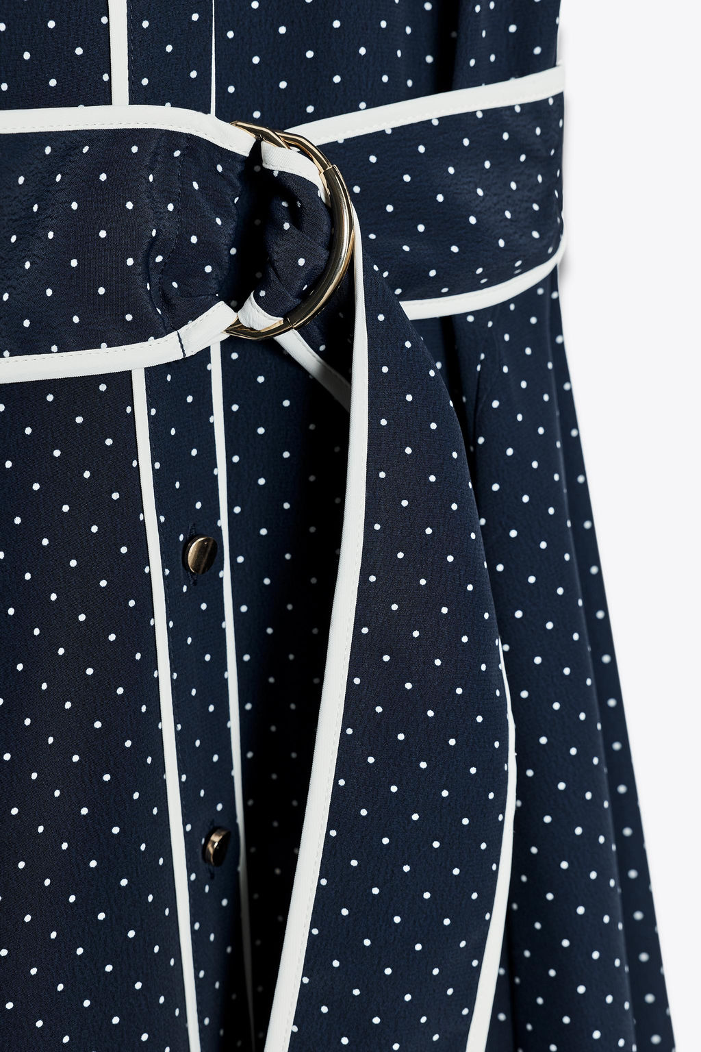 POLKA DOT MIDI DRESS - Zara фото 14