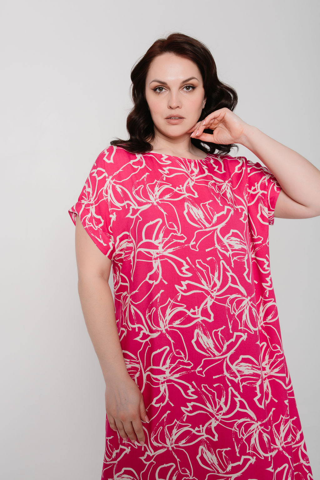 ШТАПЕЛЬ 100% вискоза Платье - Prima linea фото 3