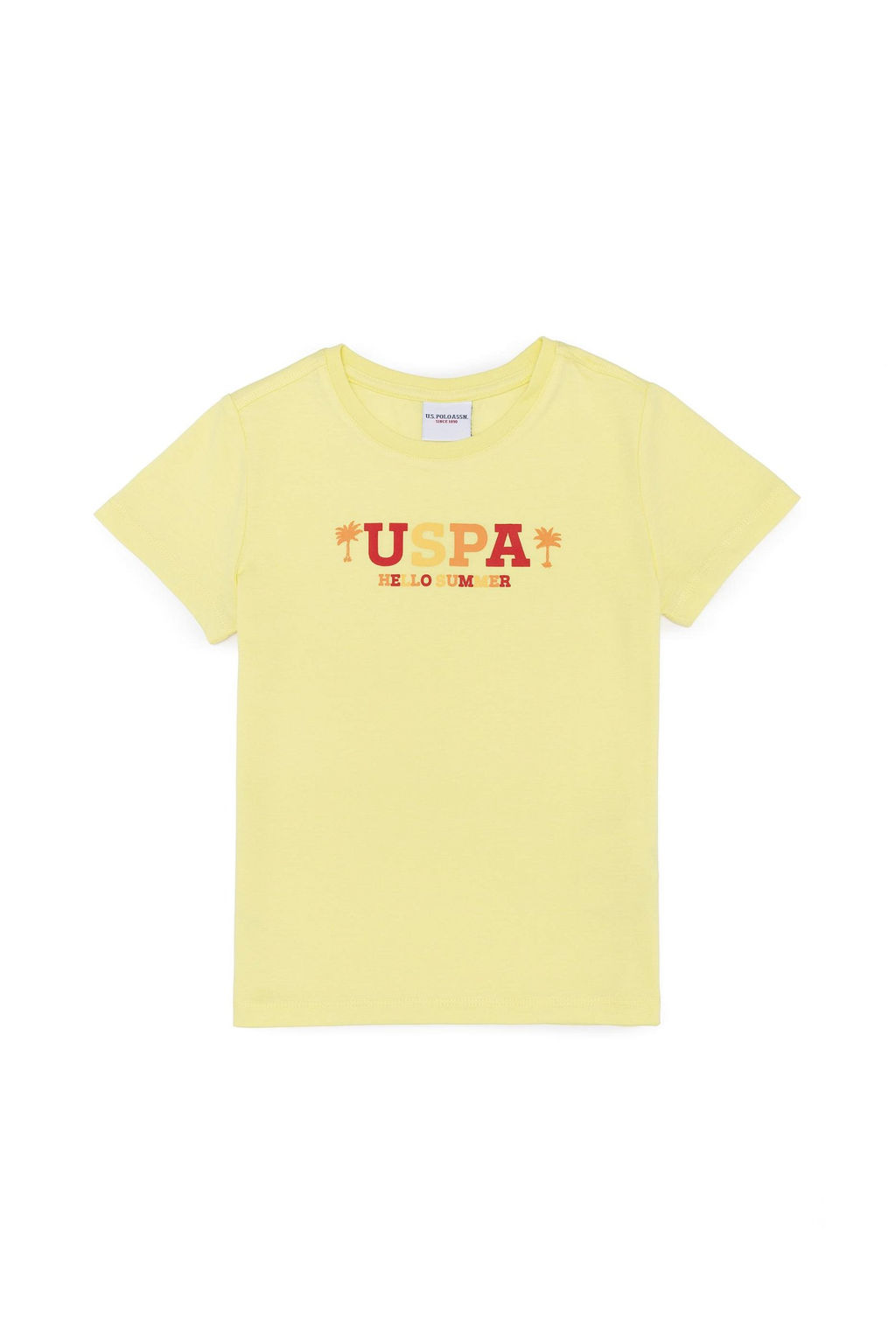 U. S. Polo Assn Детская светло-желтая футболка с круглым вырезом - U.s. polo assn фото 10