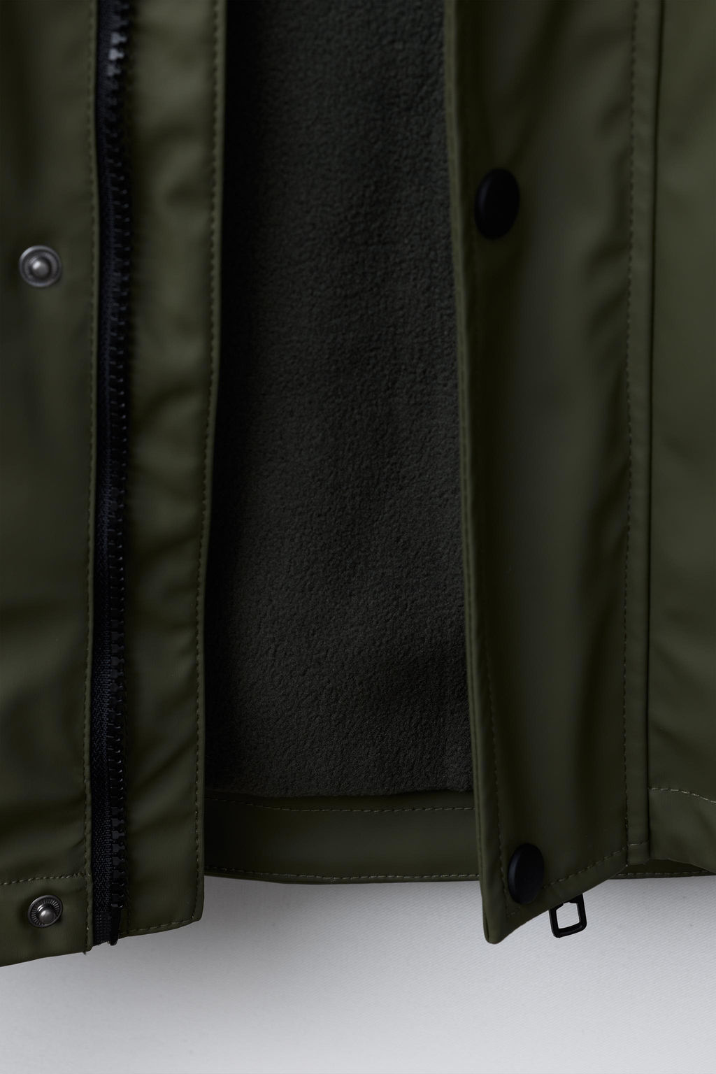 WATER-REPELLENT RUBBERISED PARKA - Zara фото 8