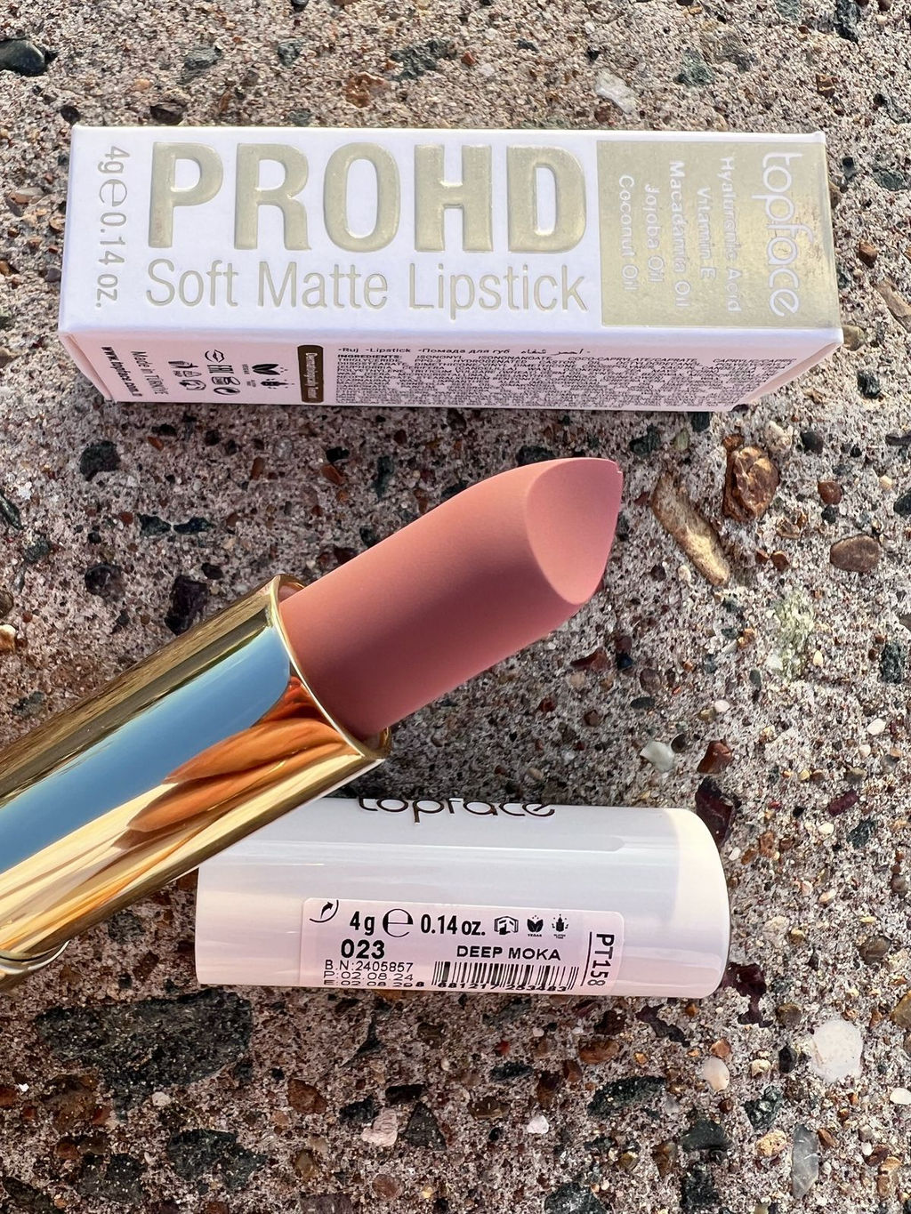 Topface Губная помада PRO HD Soft Matte Lipstick тон 023 PT158