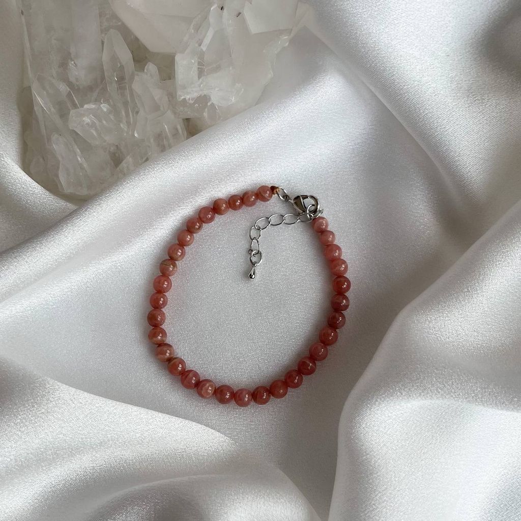 Браслет из Родохрозита 17 см + - Радуга самоцветов фото 2