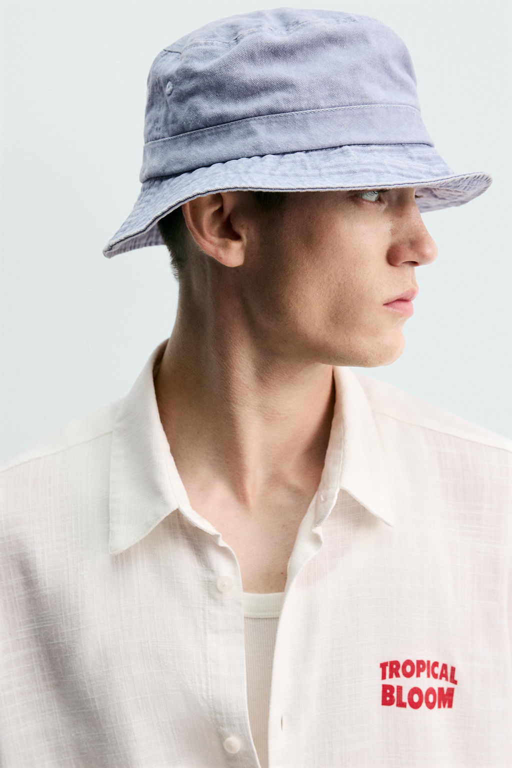 CAMISA RELAXED FIT ESTAMPADO FRUTAS / Blanco - Zara фото 5
