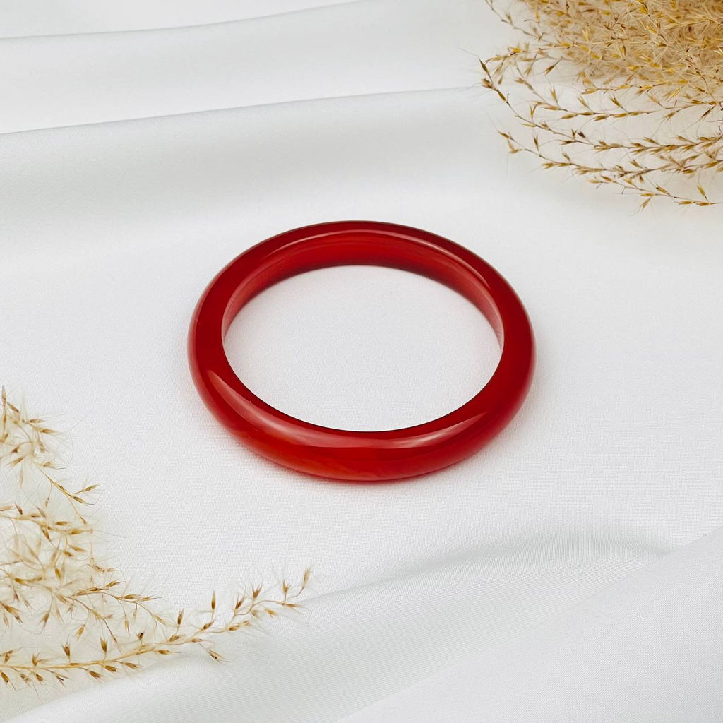 Браслет цельный из Сердолика - Радуга самоцветов фото 2