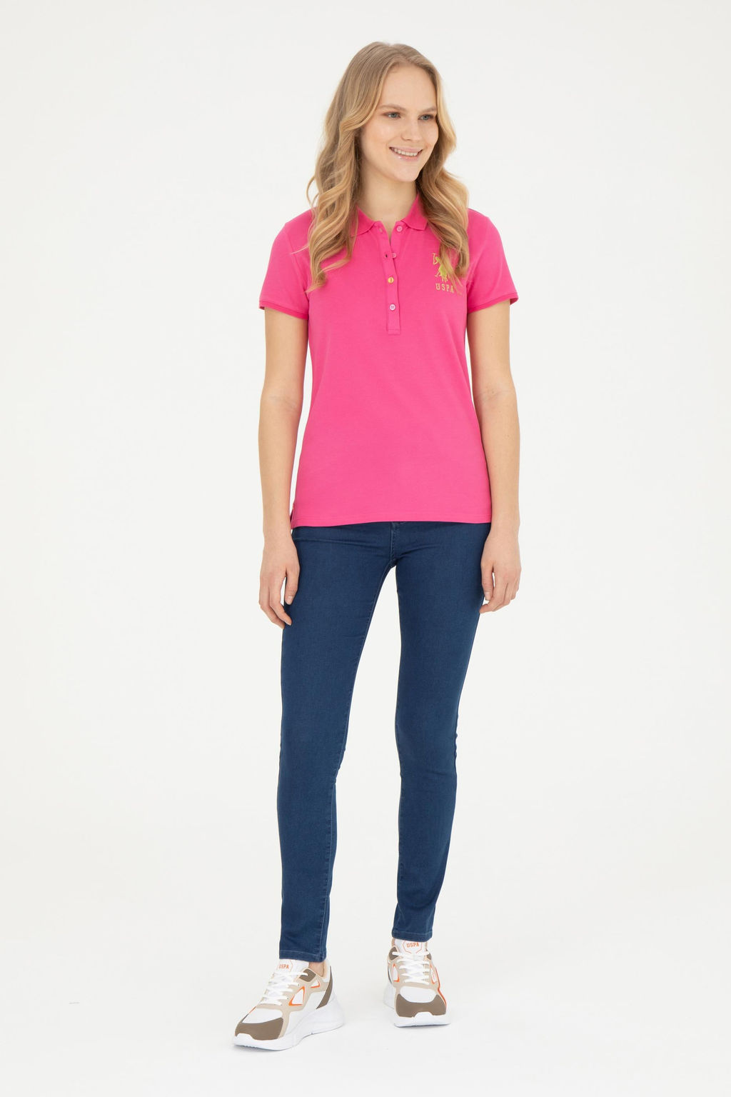 Женские синие джинсовые брюки - U.s. polo assn фото 8