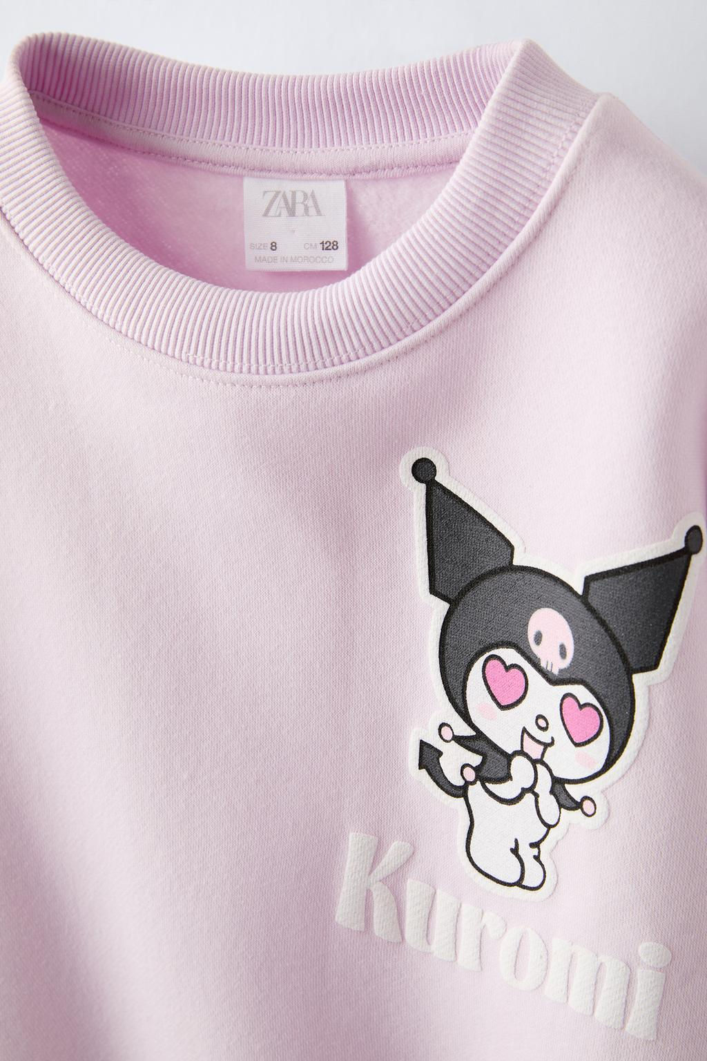 KUROMI SANRIO BASKILI SWEATSHIRT - Zara фото 3