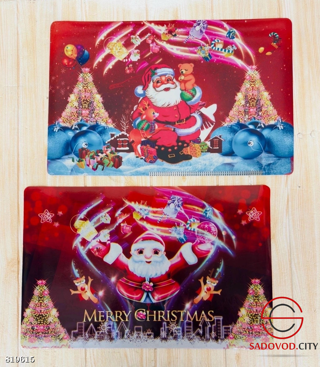 Новогодние сервировочные салфетки на стол