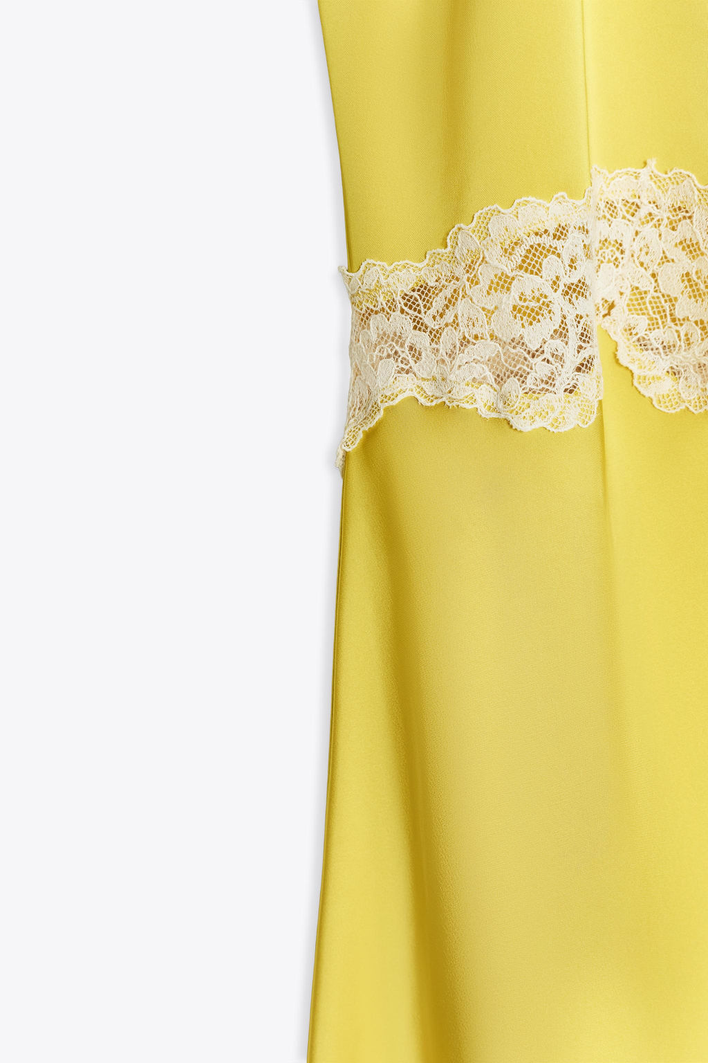 LACE TRIM CAMISOLE MIDI DRESS - Zara фото 10