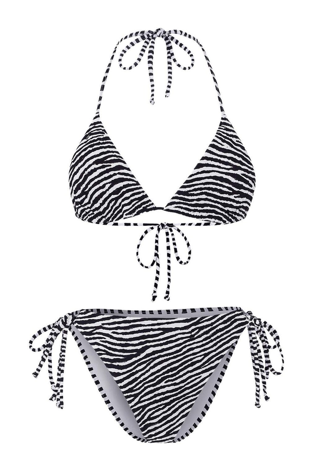 TRENDYOLMILLA Pembe Parlak Ucgen Normal Bel Brazilian Kaps?z Bikini Tak?m? TBESS25BT00160  фото 32