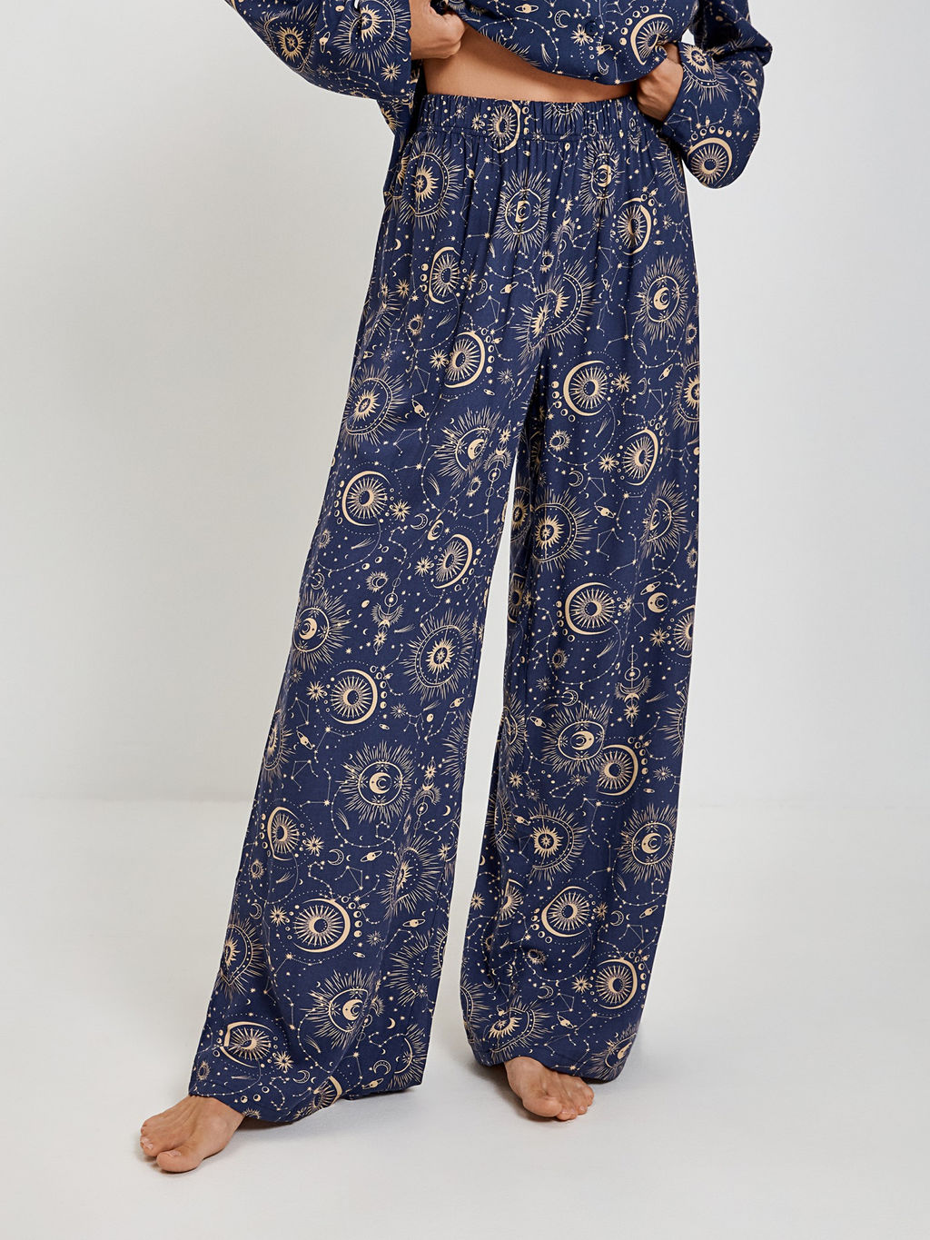 Infinity lingerie, Брюки пижамные жен. Michalina темно-синий  фото 2